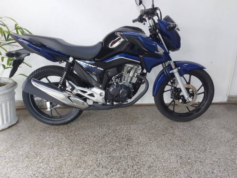 HONDA - CG 160 - 2024/2024 - Azul - R$ 23.900,00