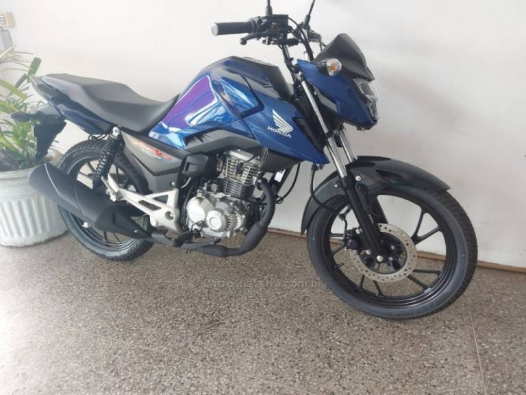 HONDA - CG 160 - 2024/2025 - Azul - R$ 22.990,00